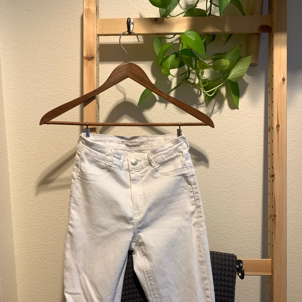Zara White skinny Jeans